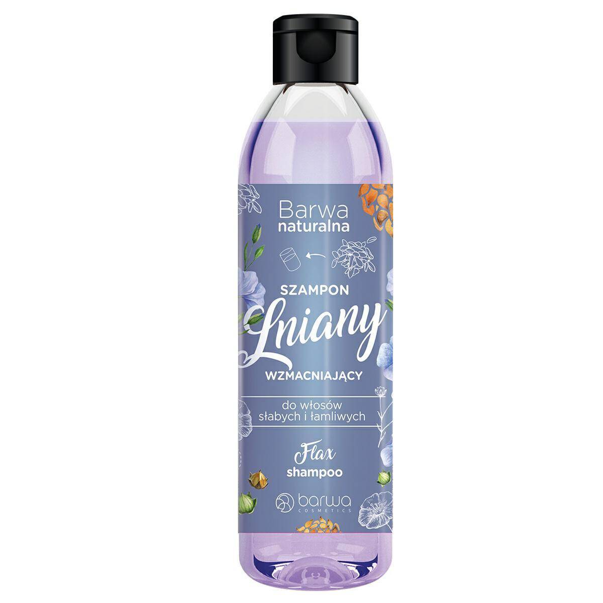 Barwa Naturalna szampon Lniany 300ml