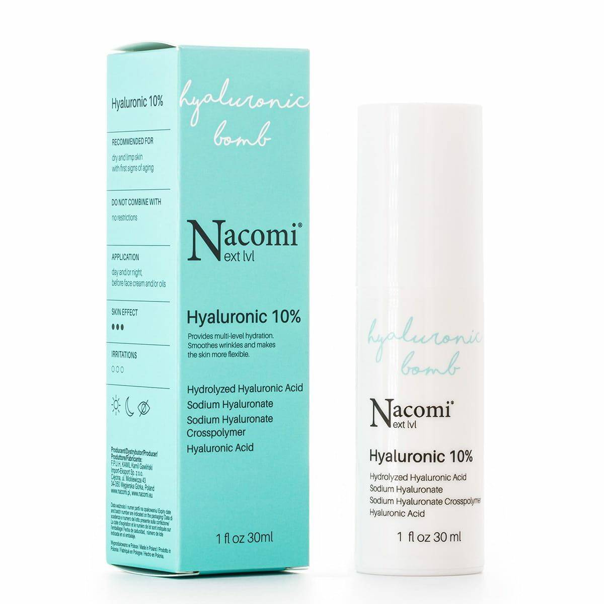 Nacomi next lvl serum Hialuronic10% 30ml