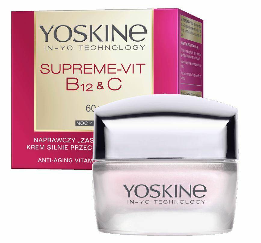 Yoskine Supreme-Vit B12 i C krem 60+ na