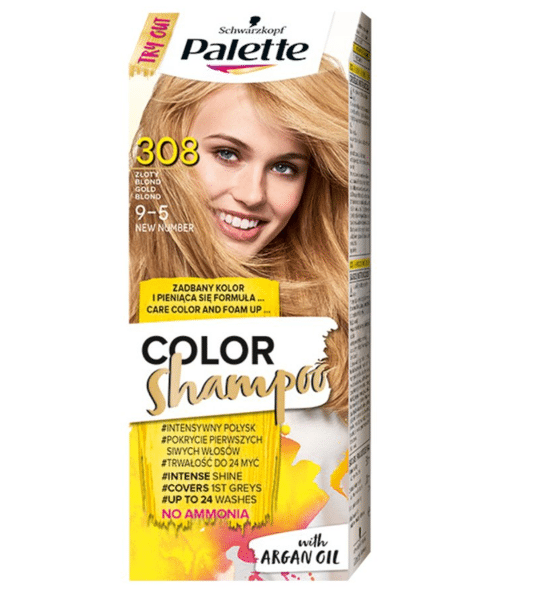 Palette Color Shampoo 9-5 Złoty Blond