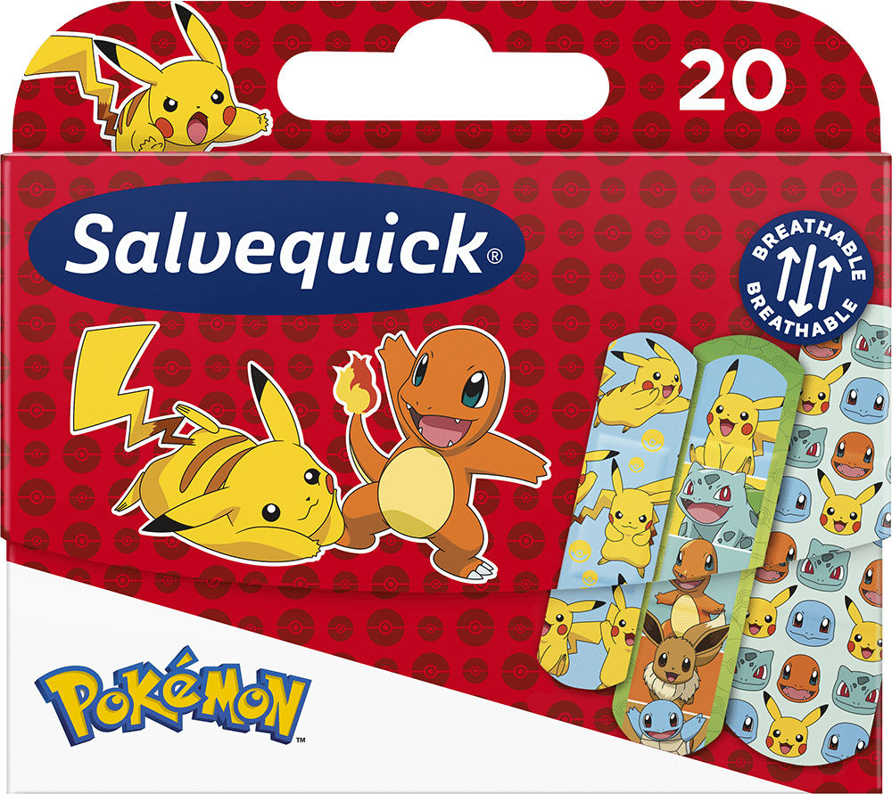 Salvequick plastry Pokemon 20szt