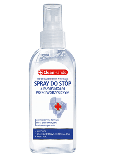 CleanHands Spray przeciwgrzybiczy do
