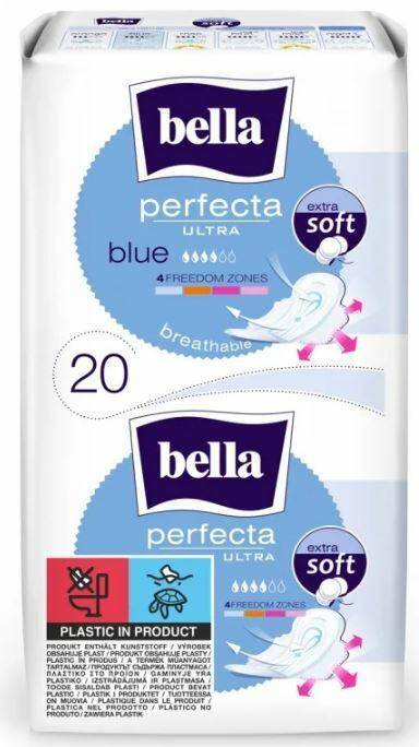 Bella Perfecta Blue duo podpaski 20
