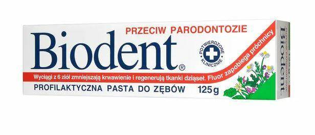 Biodent pasta przeciw paradontozie 125g