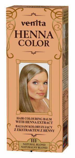 Venita Henna Color 111 Naturalny Blond