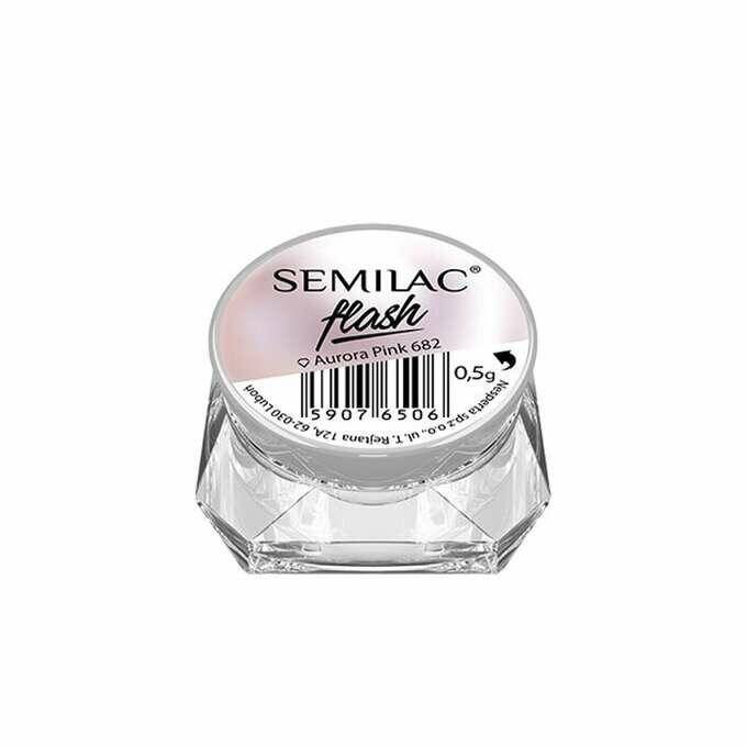 Semilac Flash 682 Aurora Pink 0,5g