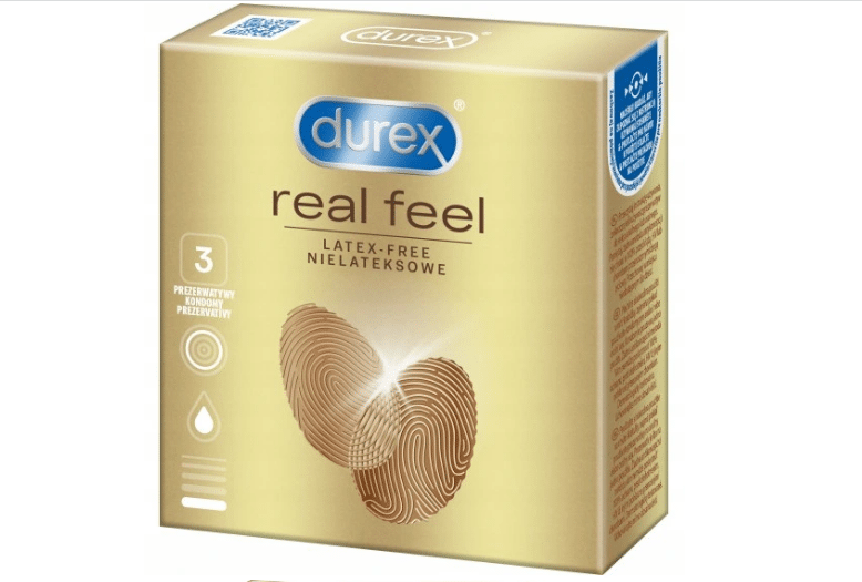 Durex prezerwatywy Real Feel 3szt
