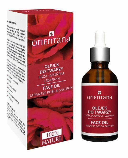 Orientana olejek do twarzy 50ml róża
