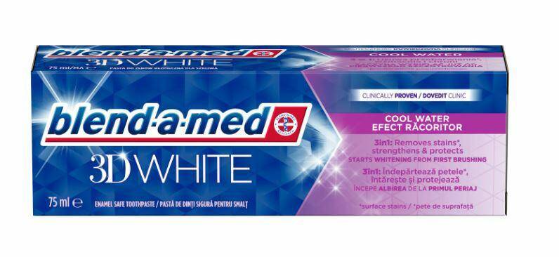 Blend-a-med pasta 3D White 75ml Cool