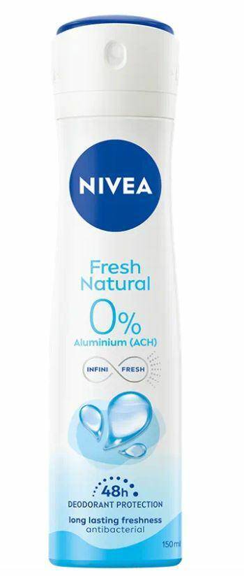 Nivea Woman deo spray 150ml Fresh (Zdjęcie 1)