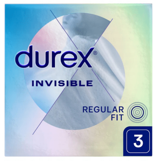 Durex prezerwatywy Invisible 3szt