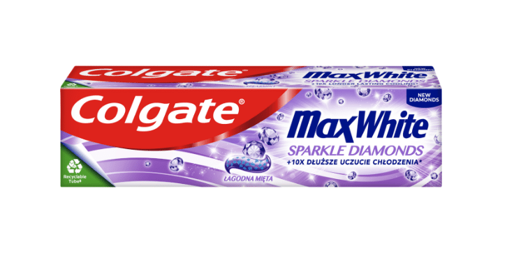 Colgate MAX WHITE SPARKLE DIAMONDS pasta