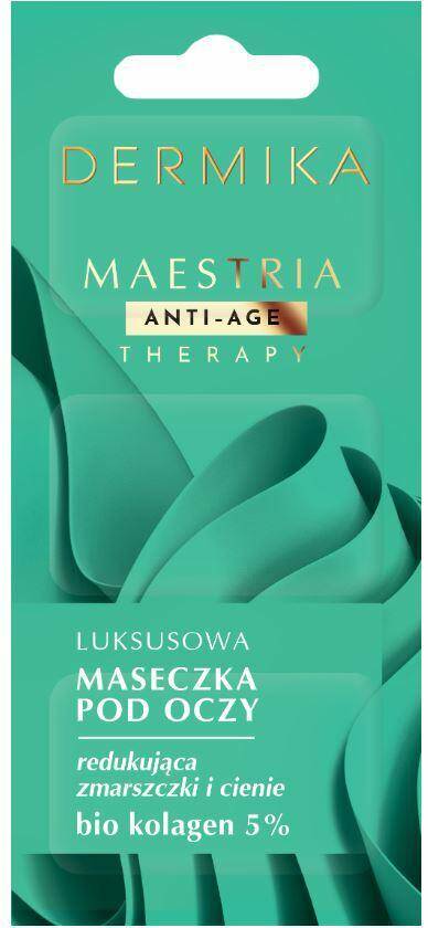 Dermika Maestria maseczka pod oczy 3x