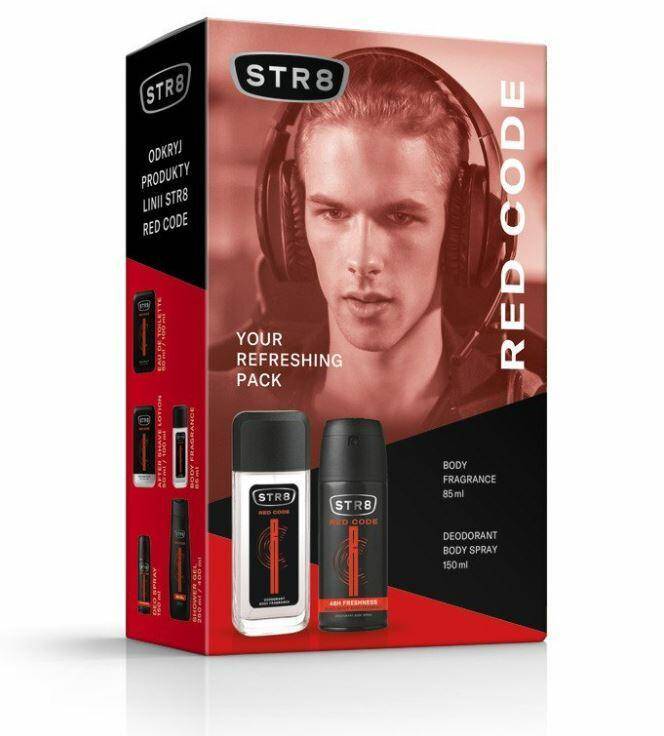 Str 8 zestaw Red Code dezodorant
