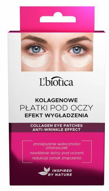 L`Biotica płatki pod oczy kolagenowe 3x2