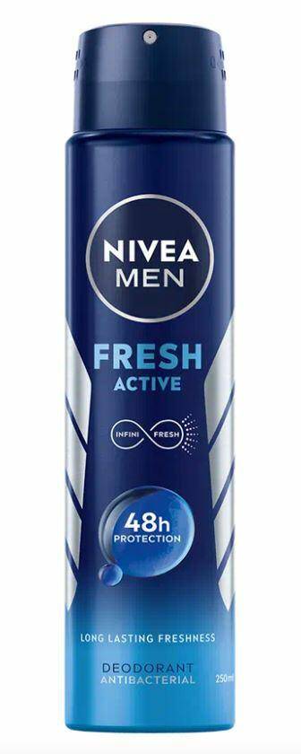 Nivea Men deo spray 250ml Fresh Active