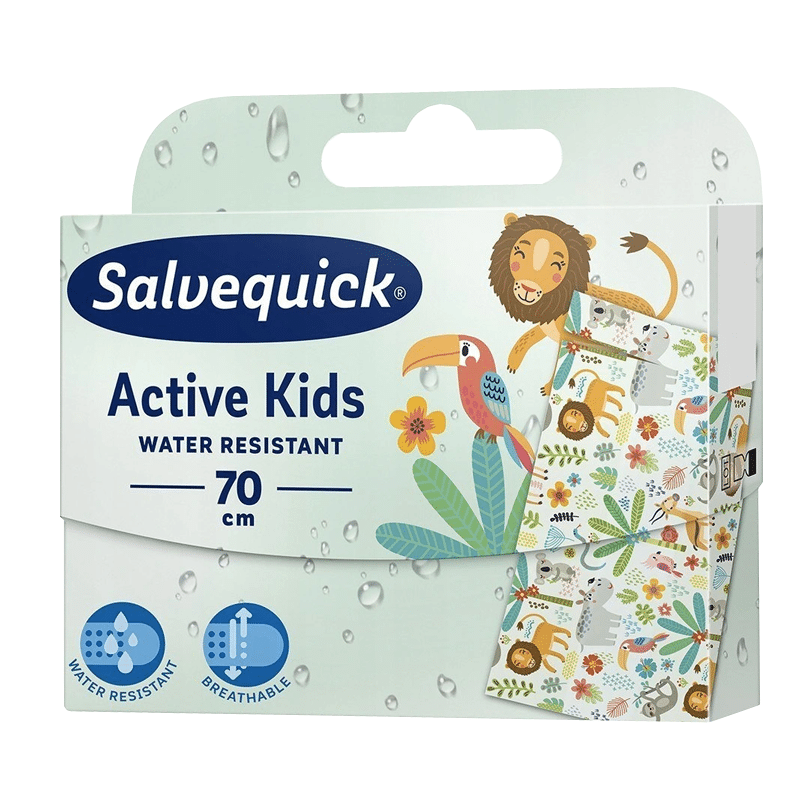 Salvequick plastry Active Kids 70cm