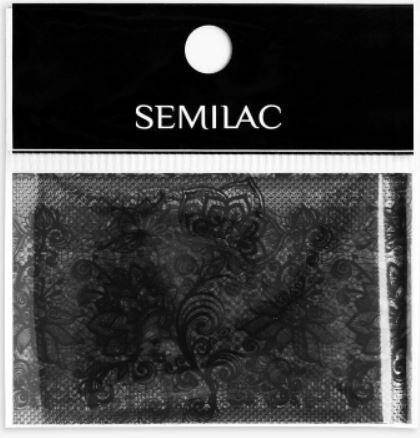 Semilac folia transferowa 06 Black Lace