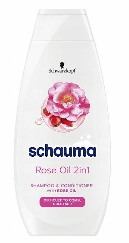 Schauma szampon Rose Oil 400ml 2w1