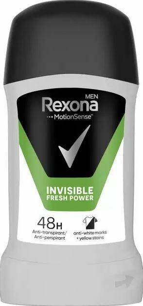 Rexona Men sztyft 50ml Invisible Fresh