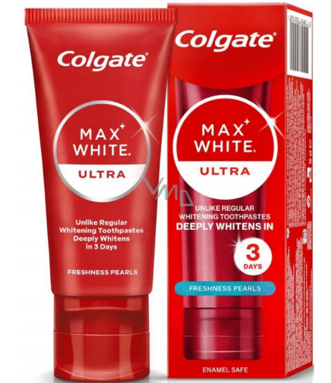 Colgate Max White Freshness Pearls pasta