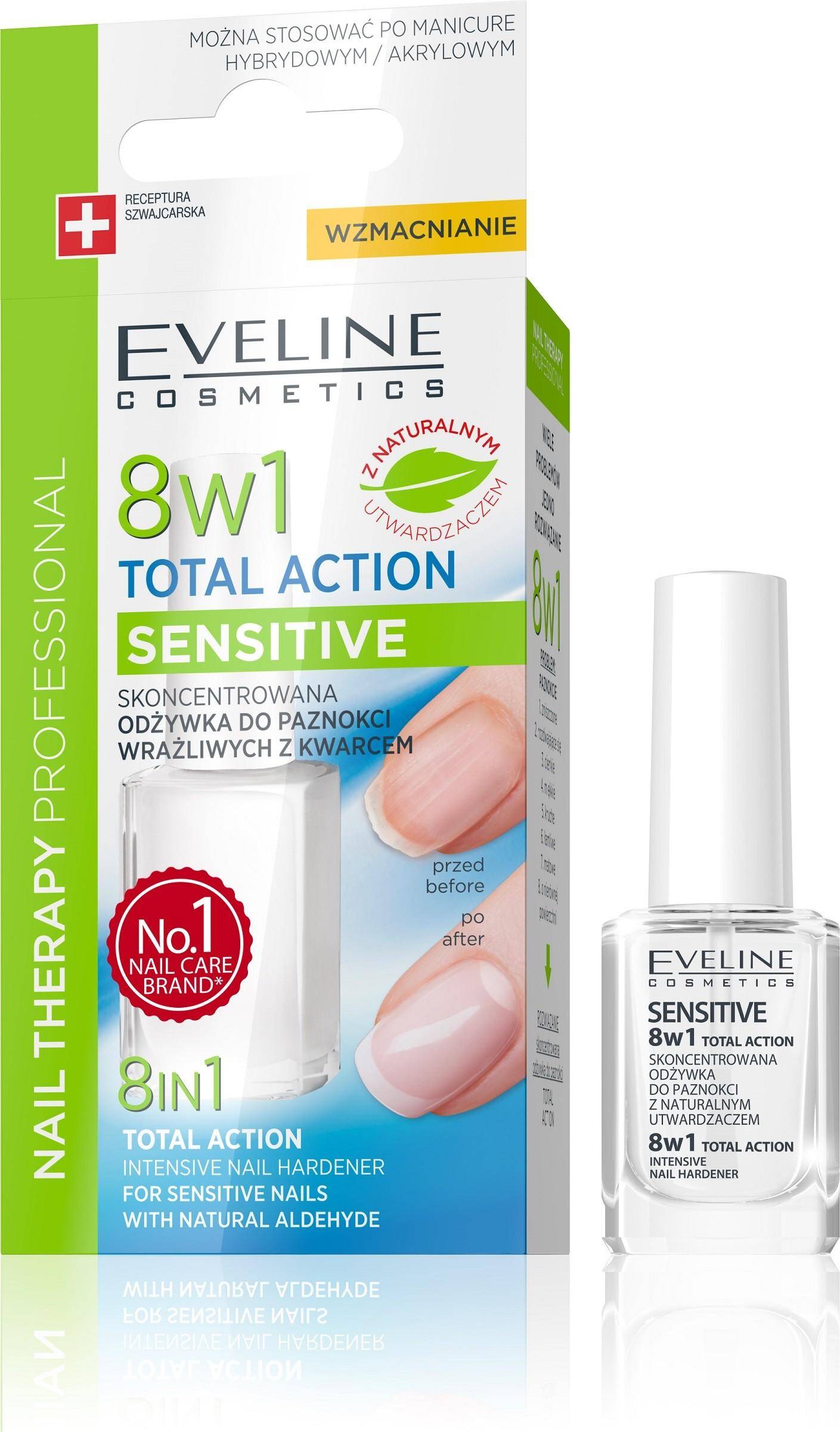 Eveline Nail Therapy odżywka 8W1 12ml