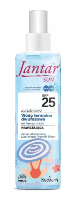 Jantar Sun Woda termalna SPF25 200ml