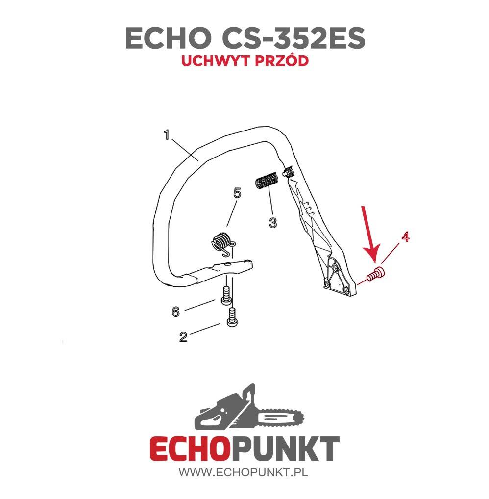 Śruba Echo V805-000010 (Foto 7)