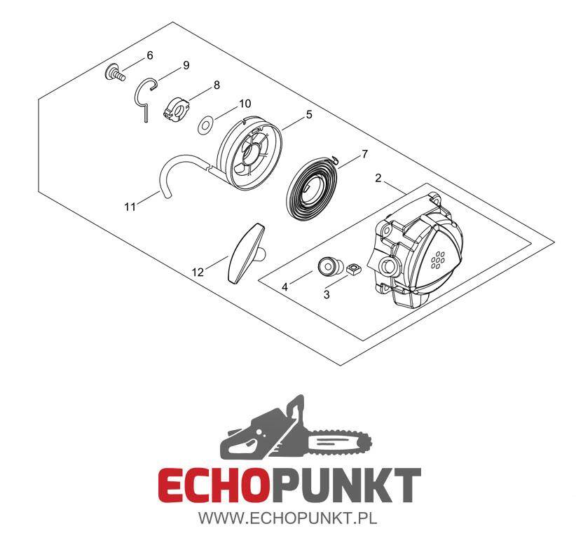 Rozrusznik Echo SRM-3611T