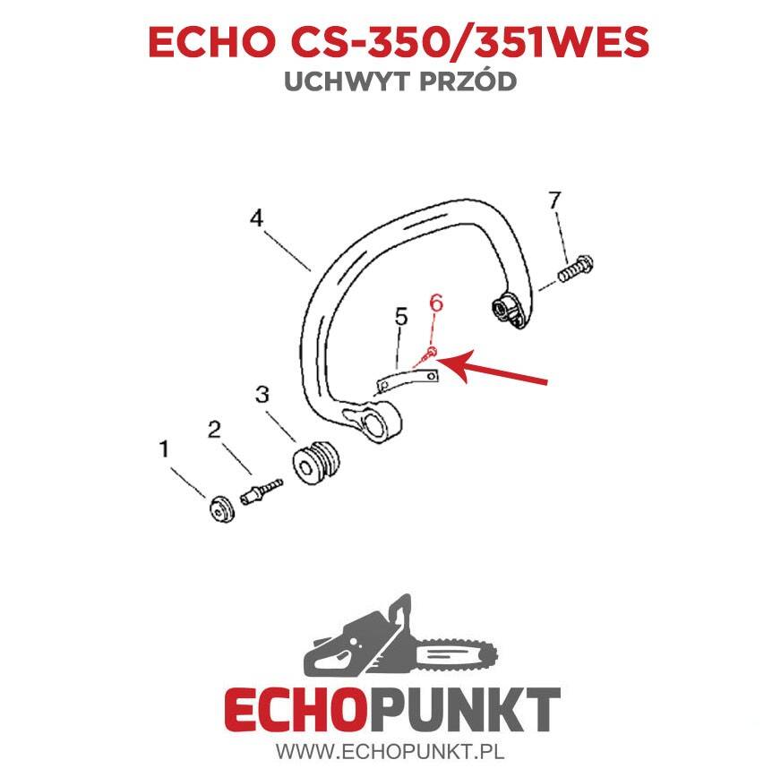 Wkręt Echo 900253-04008 (Zdjęcie 5)