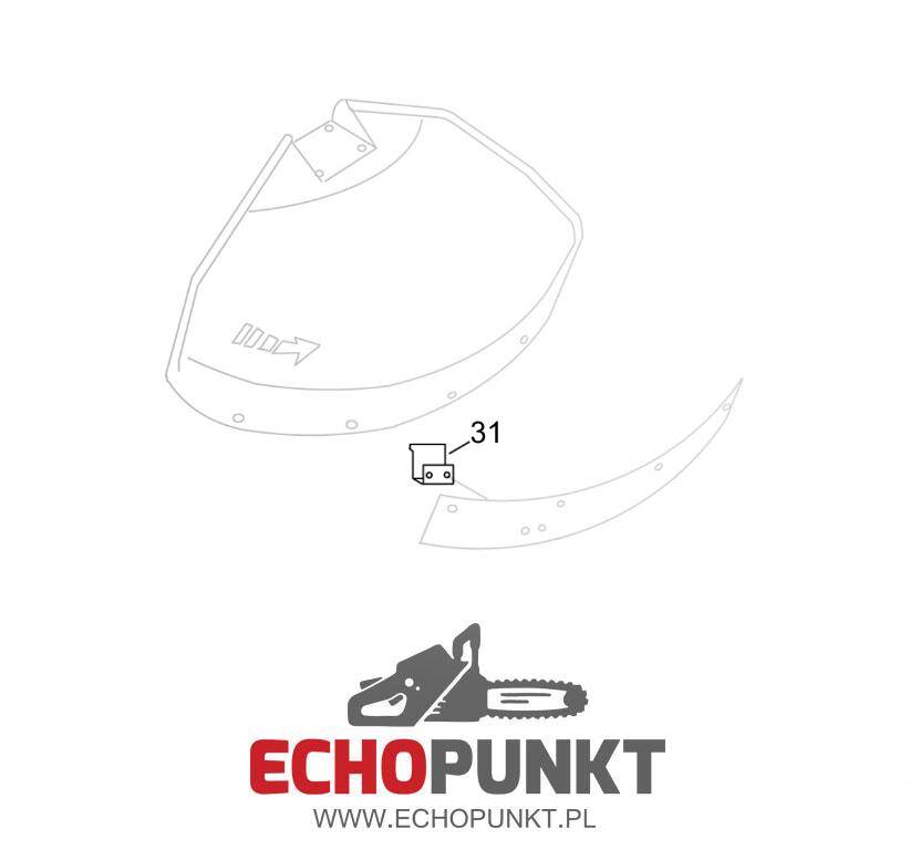 Nożyk osłony głowicy Echo BCLS-510ES