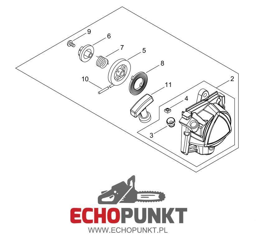 Rozrusznik Echo SRM-3021TES