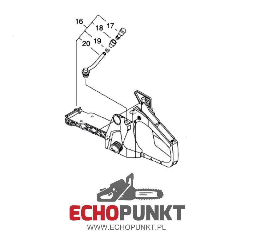 Uchwyt tylny Echo CS-510