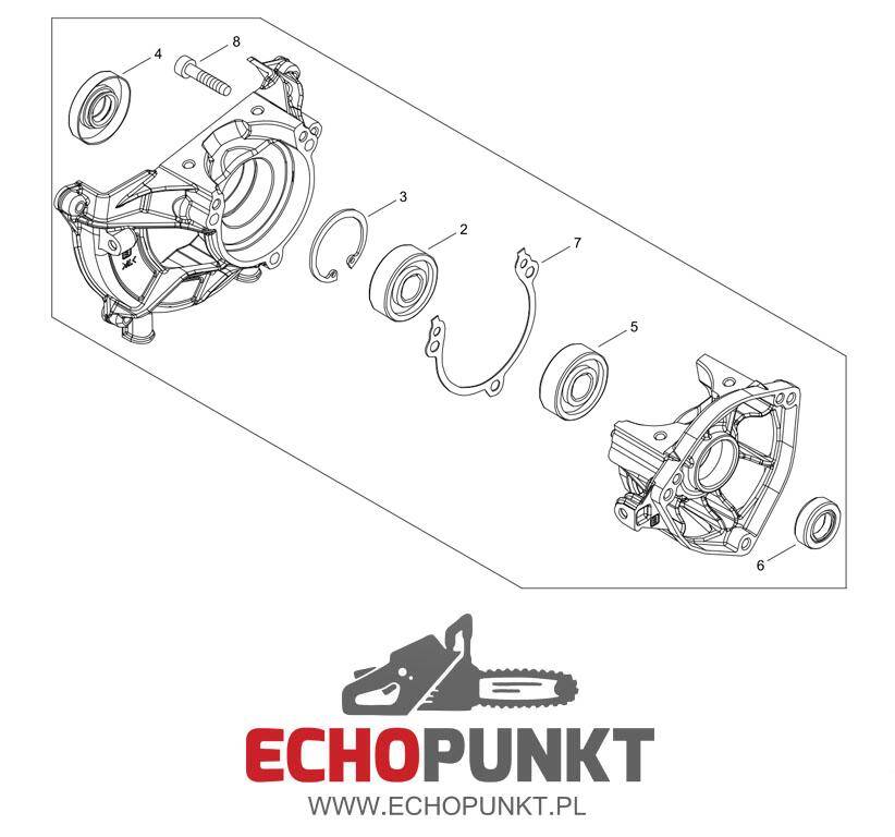 Skrzynia korbowa Echo SRM-3021TES