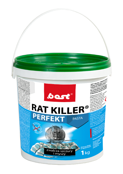 Rat Killer Perfekt pasta 1kg trutka na myszy i szczury