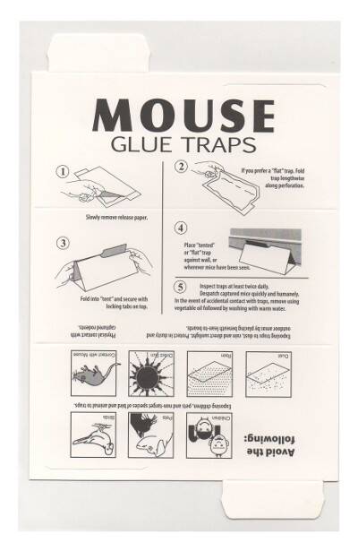 Mouse glue traps 2szt (Zdjęcie 2)
