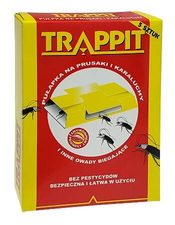 Trappit na karaluchy i prusaki 5szt (Zdjęcie 1)