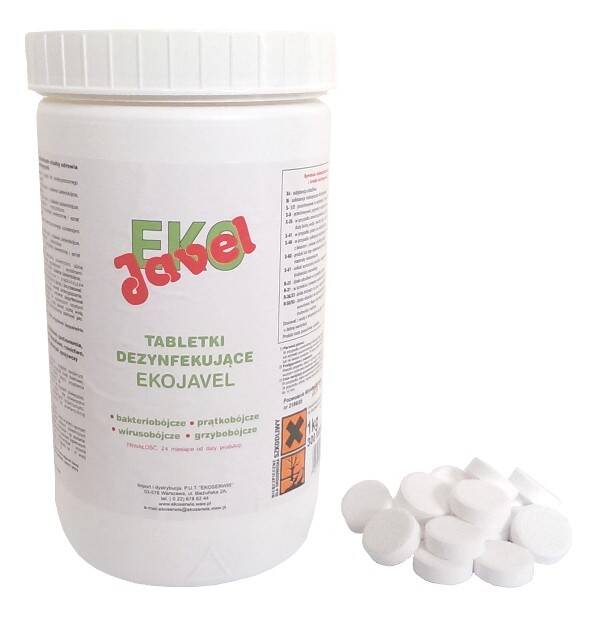 Ekojavel tabletki dezynfekujące 1kg