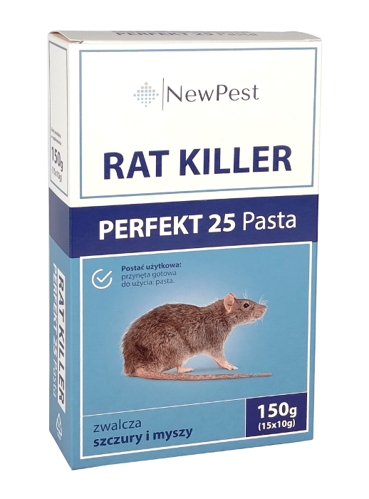 Rat Killer Perfekt 25 pasta 150g