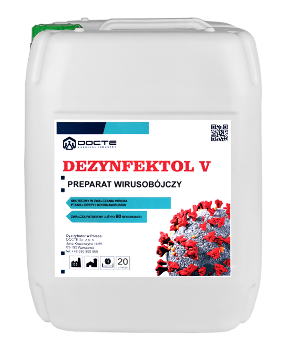 Dezynfektol V 20L do dezynfekcji