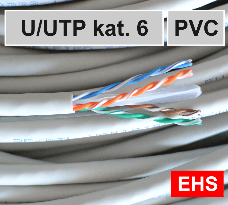 U/UTP kat.6 - kabel teleinformatyczny