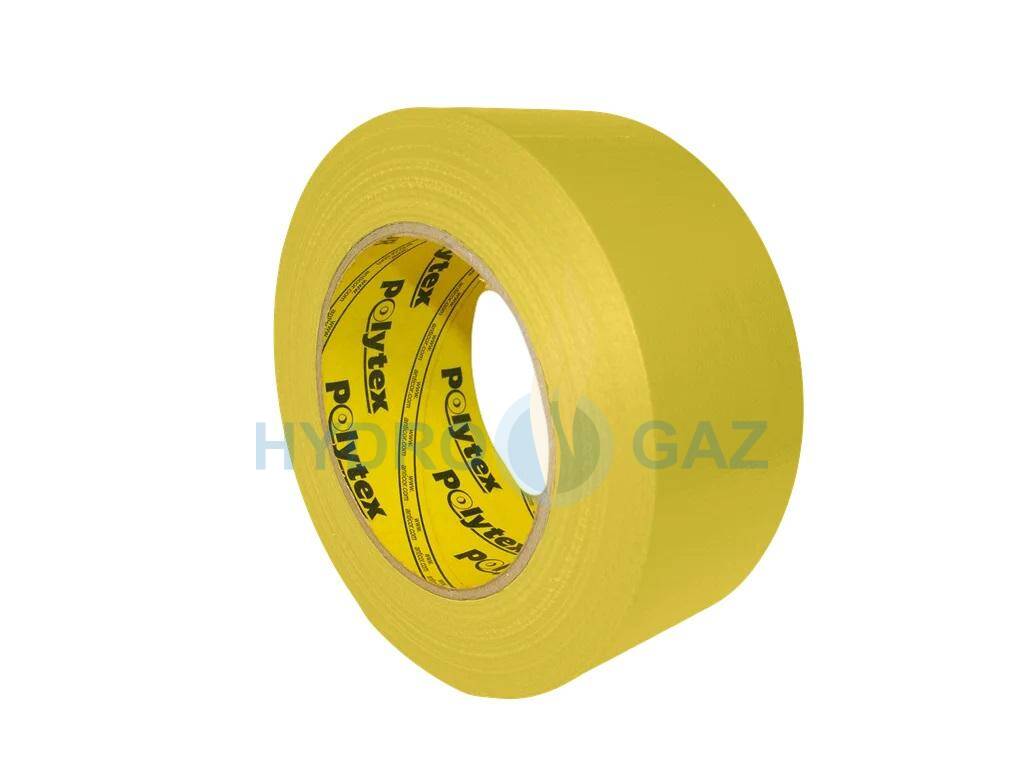 Taśma tkaninowa BARDZO MOCNA Polytex 118 48mm x 50m żółta