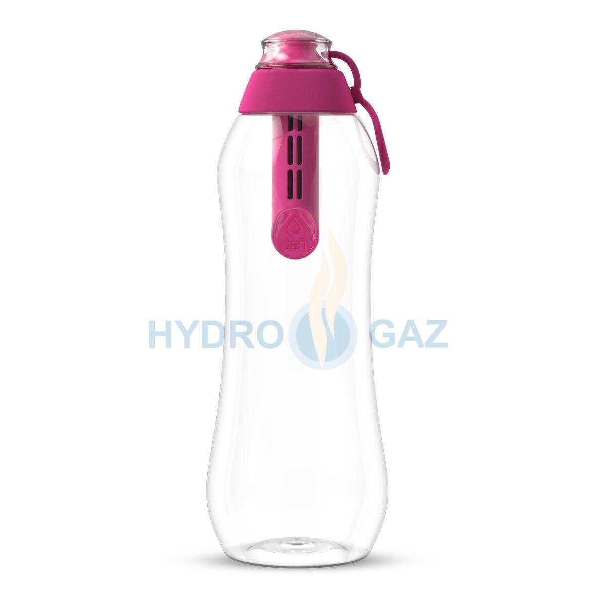 Butelka filtrująca Dafi Soft 0,7l + 2 filtry różowa