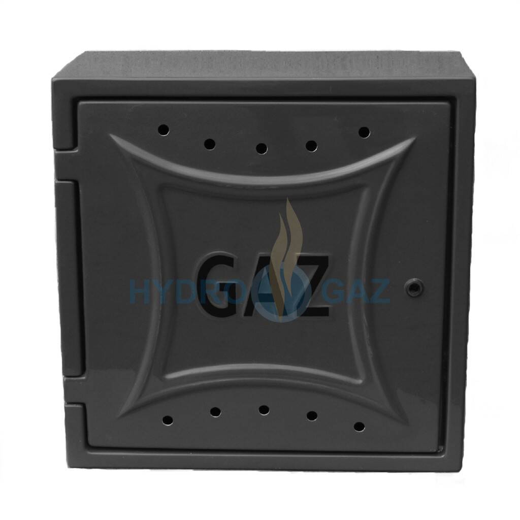 Szafka gazowa Z3 60x60x25 grafitowa laminat G63 (Zdjęcie 1)