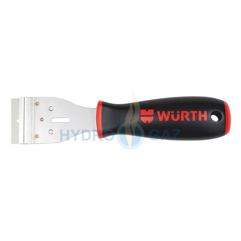Skrobak łopatkowy + 6 ostrzy WURTH