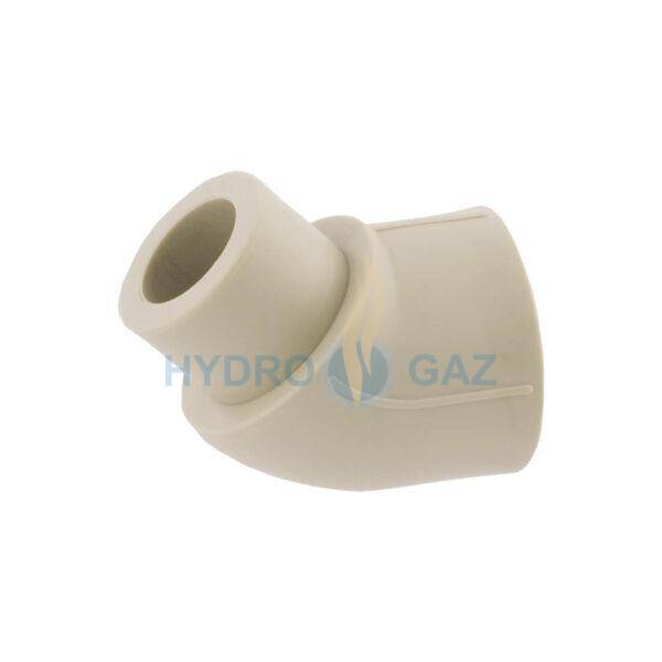 Kolano nyplowe PP-R DN 25 45° IDMAR