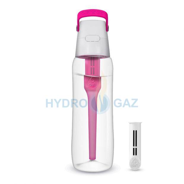 Butelka filtrująca Dafi Solid 0,7l + 2 filtry różowa