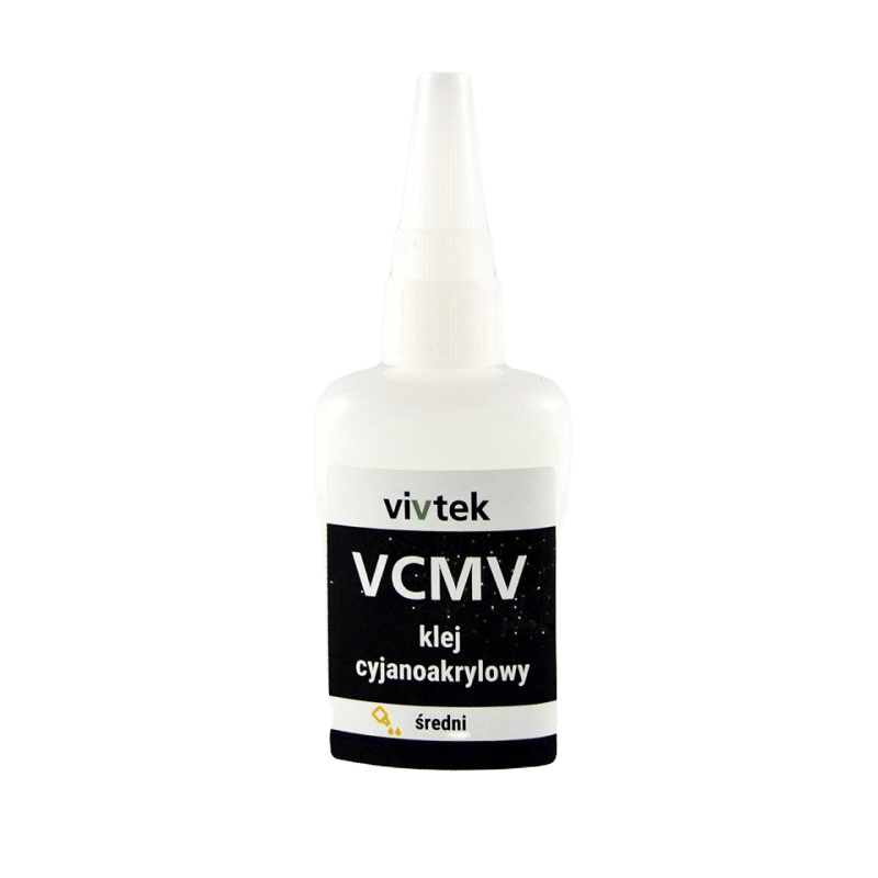 klej cyjanoakrylowy Vivtek VCMV a 50 g (Zdjęcie 1)