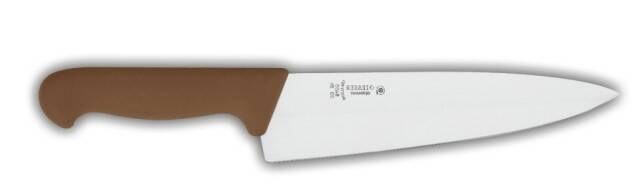 Nóż szefa kuchni dł. 26 cm brąz