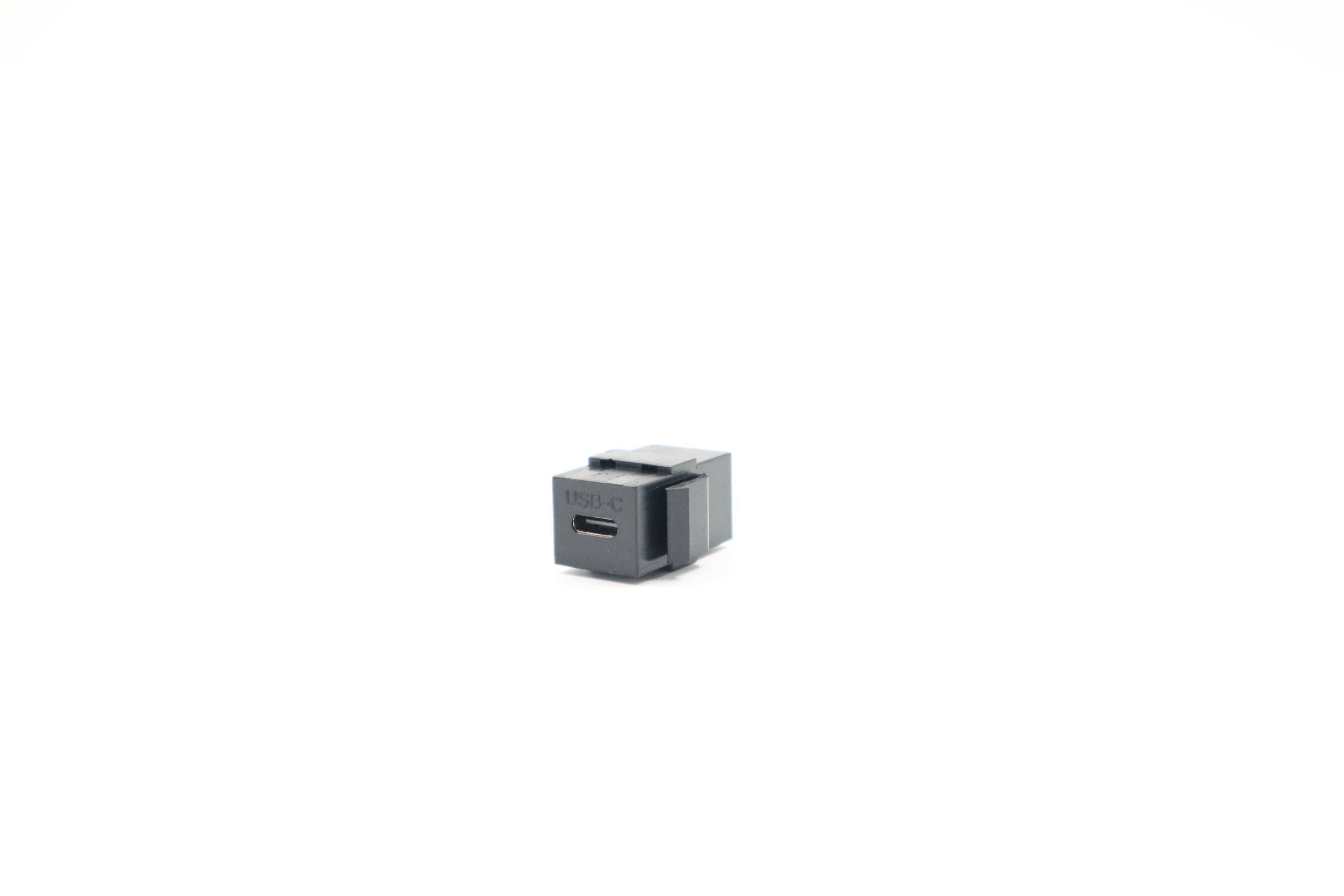 ZŁĄCZE USB C 3.1 KEYSTONE CZARNE (Zdjęcie 2)